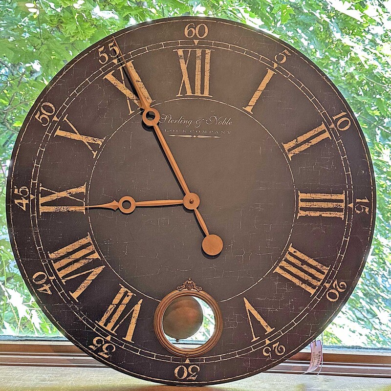 Sterling/Noble Wall Clock

29 In Diameter