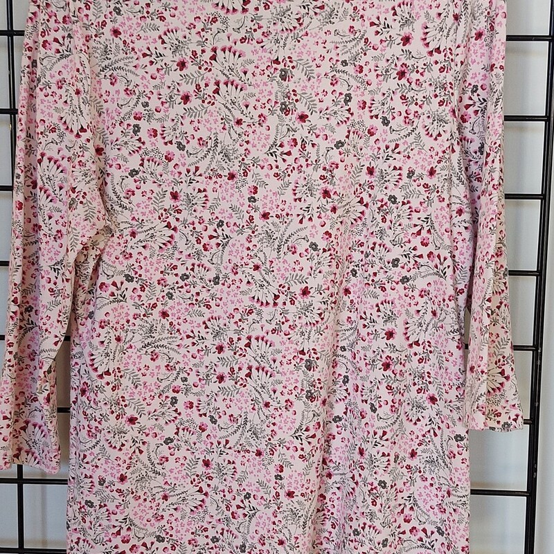 Karen Scott, Floral, Size: L