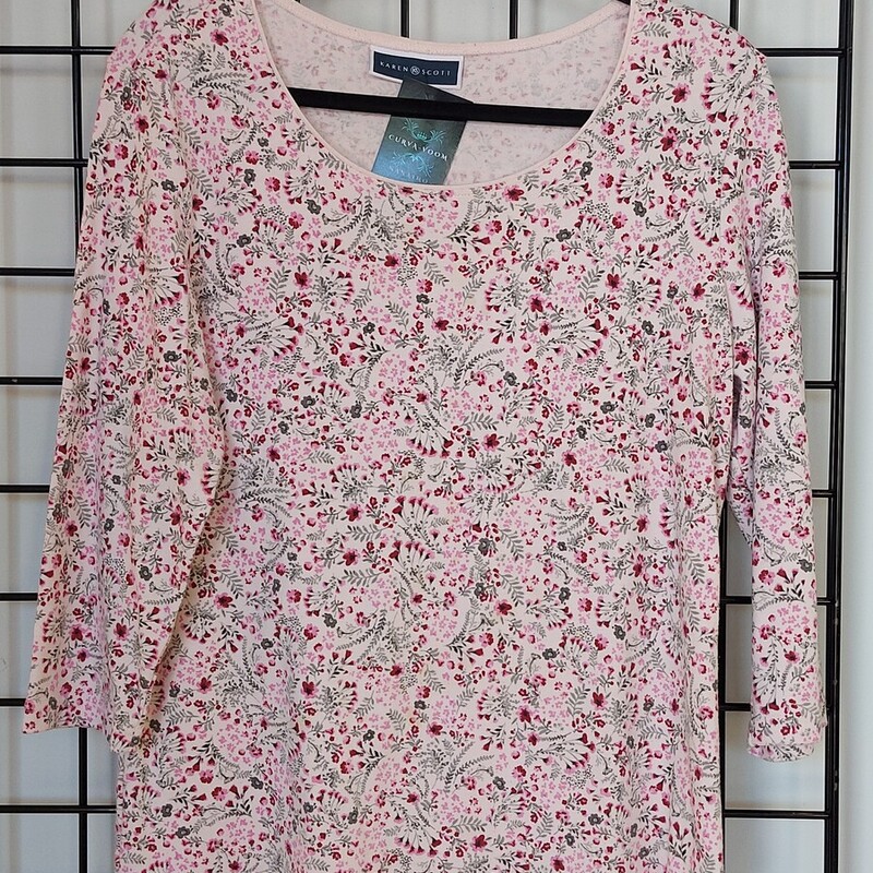 Karen Scott, Floral, Size: L