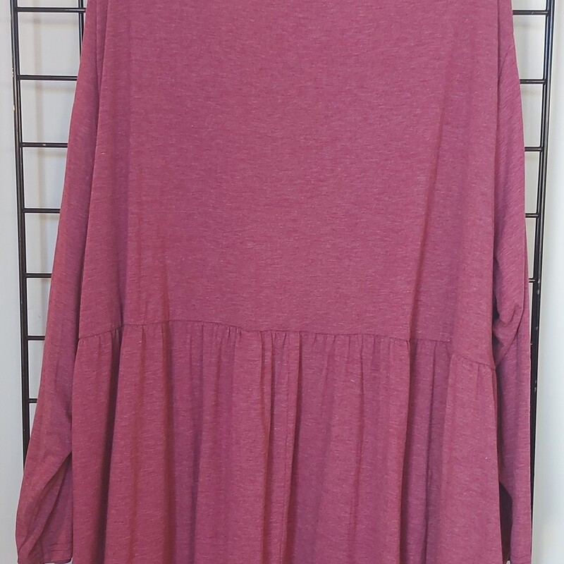 Bloomchic Tunic, Pink, Size: 5X