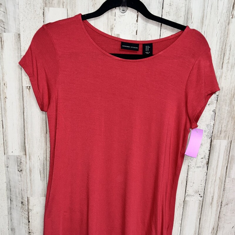 M Red Tee, Red, Size: Ladies M