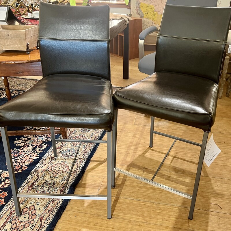 Pair of Counter Stools Antica, AS IS