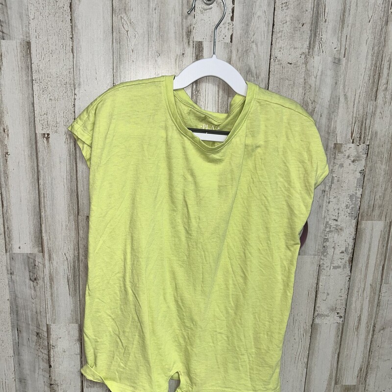 10/12 Lime Green Knot Tee