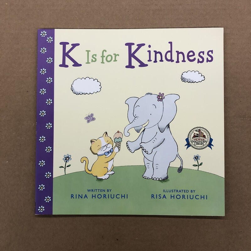 K Is For Kindness, Size: Back, Item: Paper