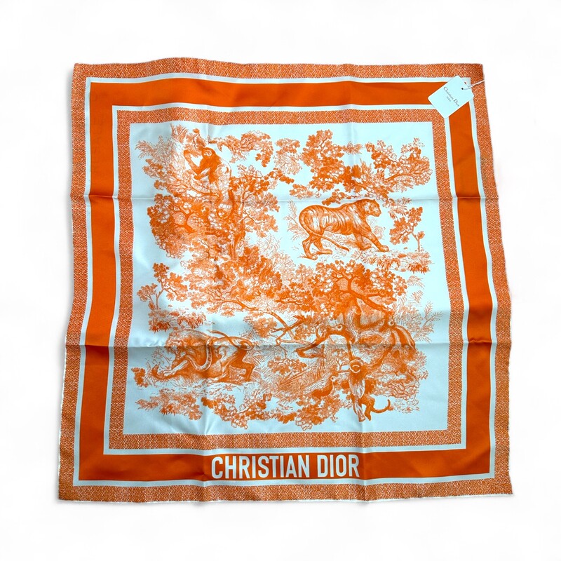 Dior Toile De Jouy, Orange, Size: None