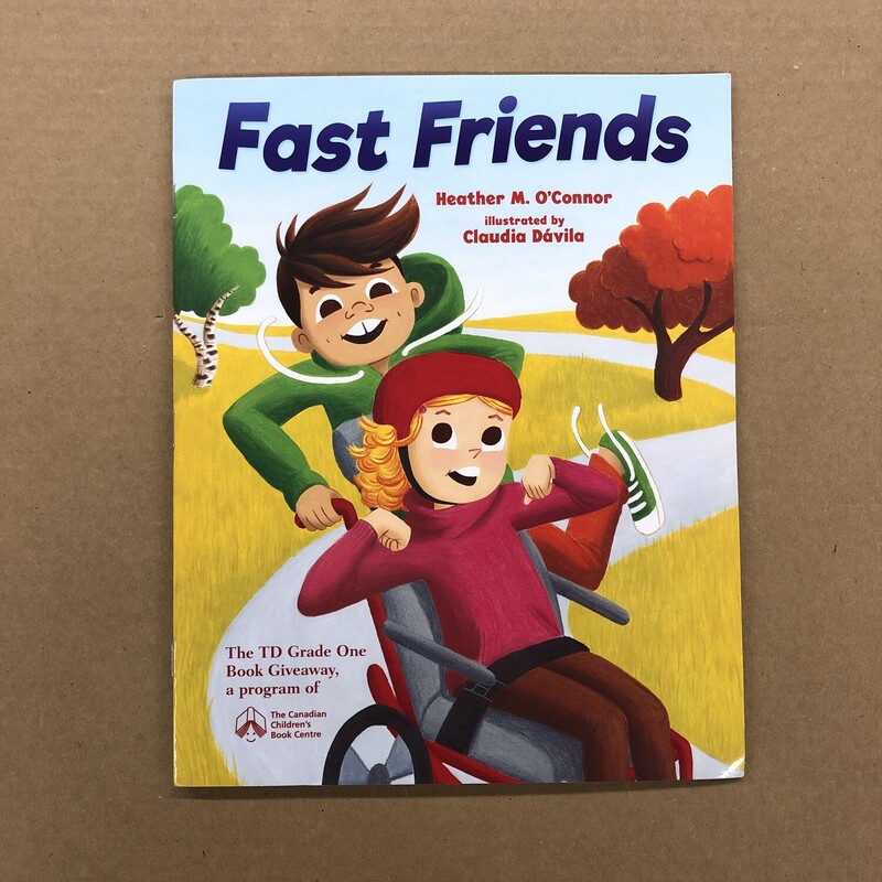 Fast Friends, Size: Back, Item: Paper