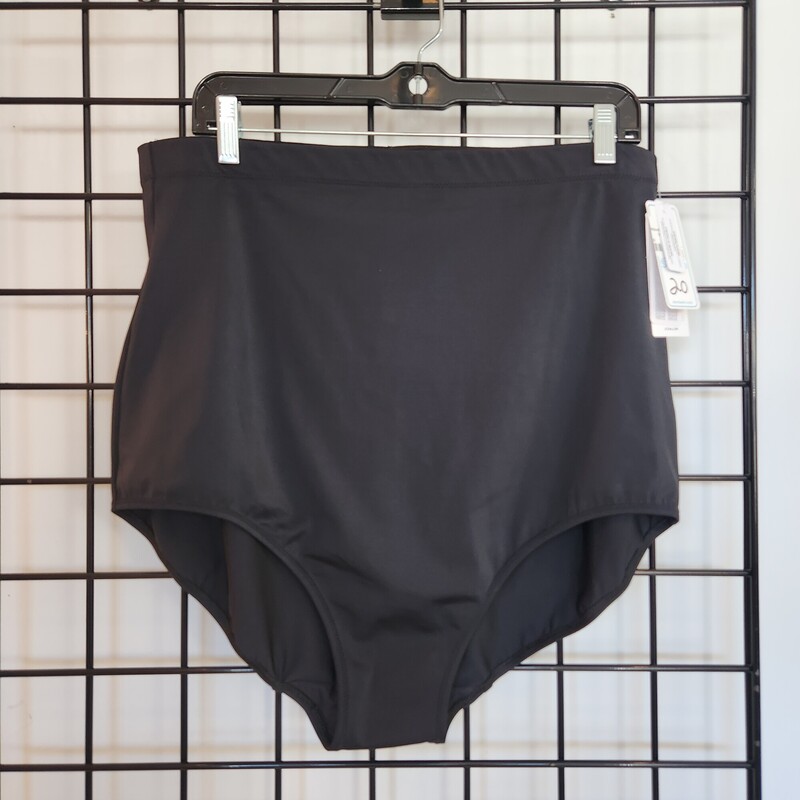 Elomi High Waiste Swim, Black, Size: 20
New with tags (original price $70)