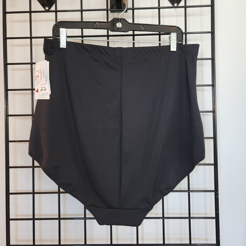 Elomi High Waisted Swim, Black, Size: 22
New with tags (original price $69)