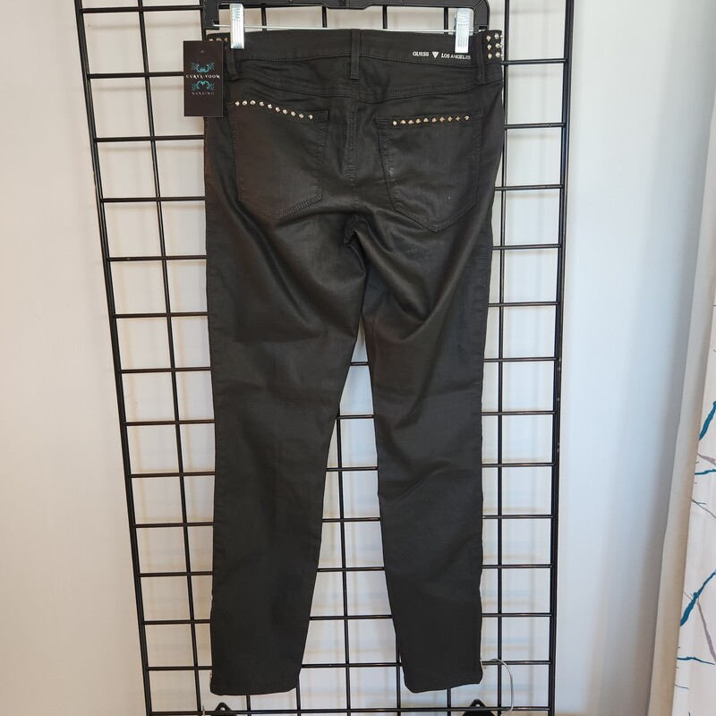 Guess LA Denim, Black, Size: 27