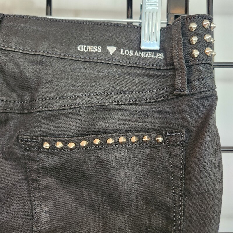 Guess LA Denim, Black, Size: 27