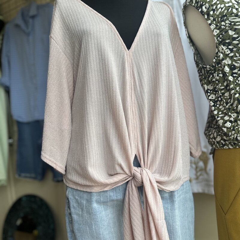 Fashion Apparel Flowy Front Tie Top in Pink/Silver, Size: S, Price:$14.99

All Sales Are Final. No Returns

Pick up in store within 7 days of purchase
Or
Have it shipped
