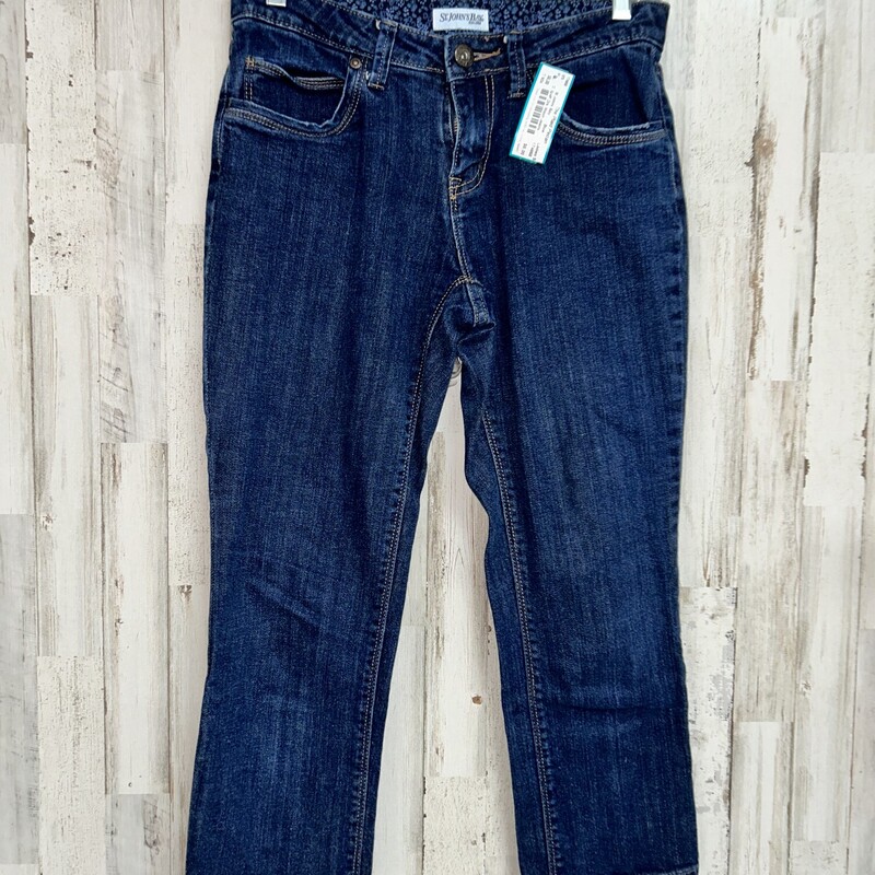 Sz4P Drk Wash Jeans, Blue, Size: Ladies S