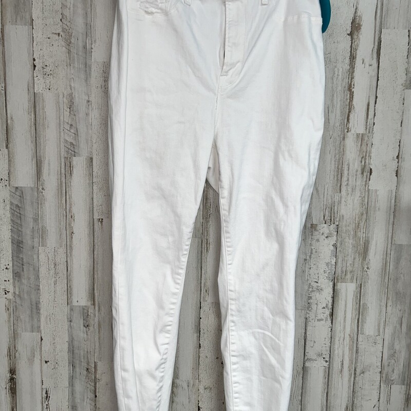 16 White Fray Jeans