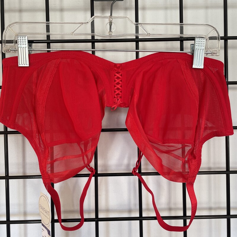 Parfait Bra, Red, Size: 36F
New with tags (original price $69)