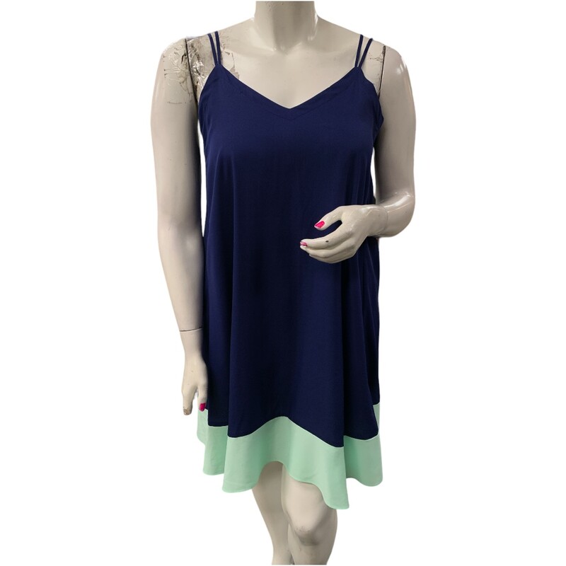 Neon Star, Navy/gre, Size: L