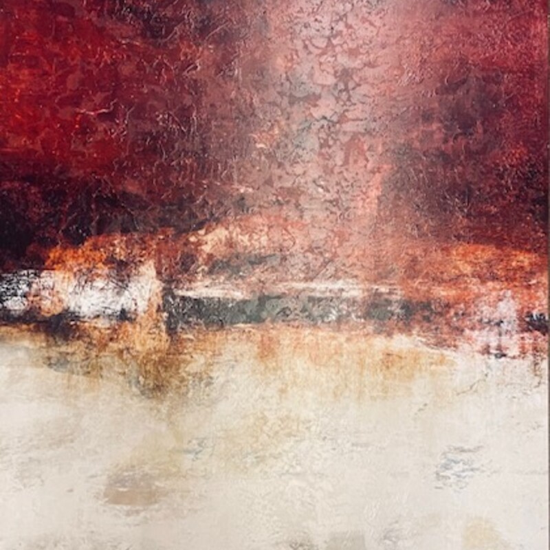 Abstract Wall Canvas
Red Creme Brown Taupe
Size: 40x60H