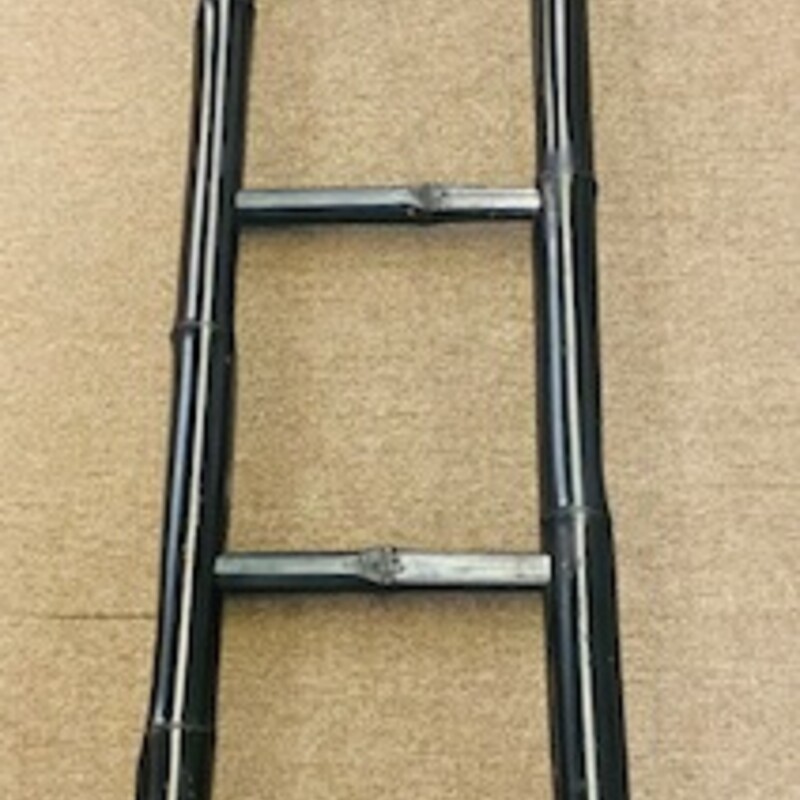 Bamboo Leaning Ladder
Black Bamboo
Size: 14x2x83H