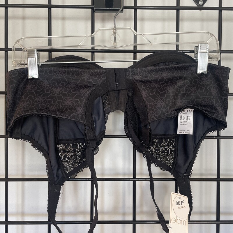 Elomi Bra, Blk/grey, Size: 38F
New with tags (original price $79)