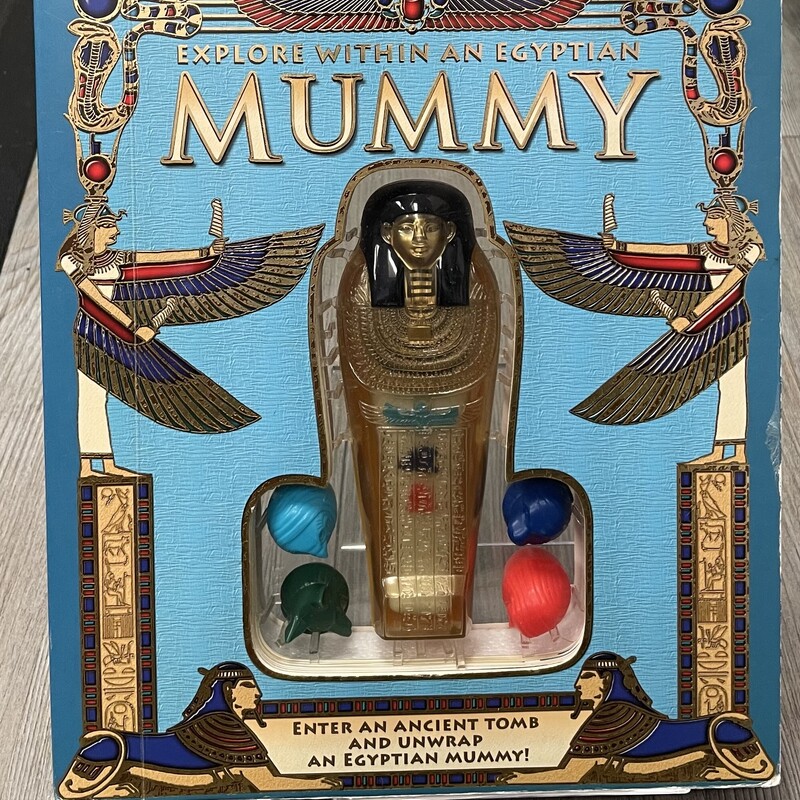 Explore Within An Egyptian Mummy, Multi, Size: Hardcover