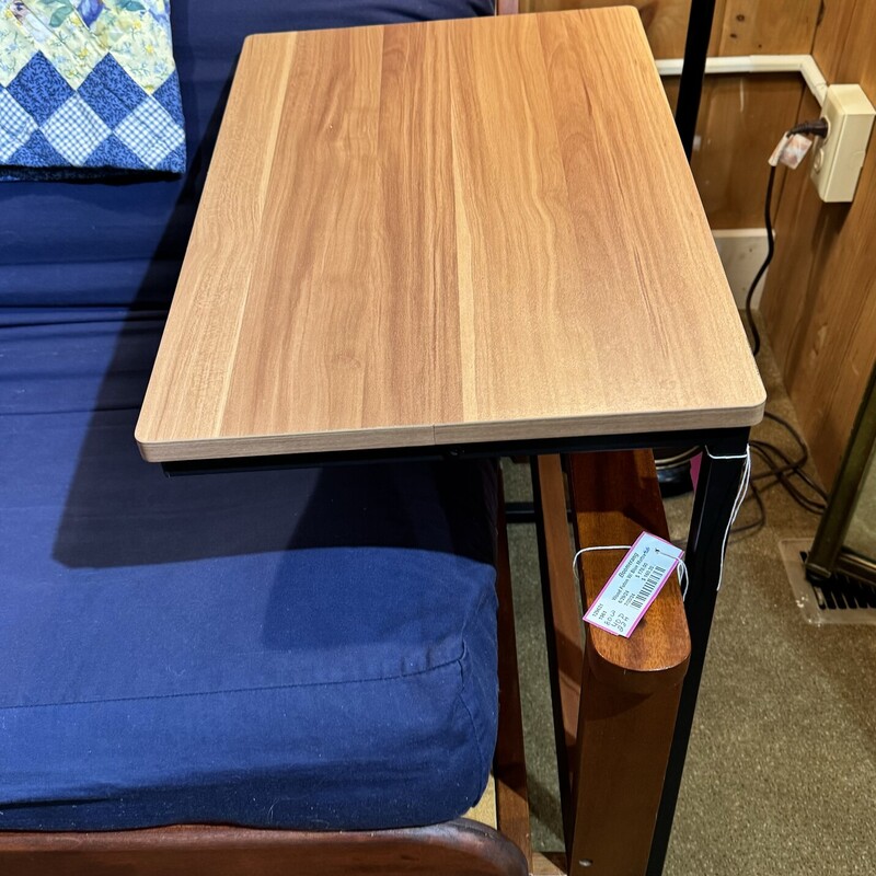 Side Table<br />
Easy to Slide the Bottom Under a Chair or Couch<br />
 22 X 14 X 27