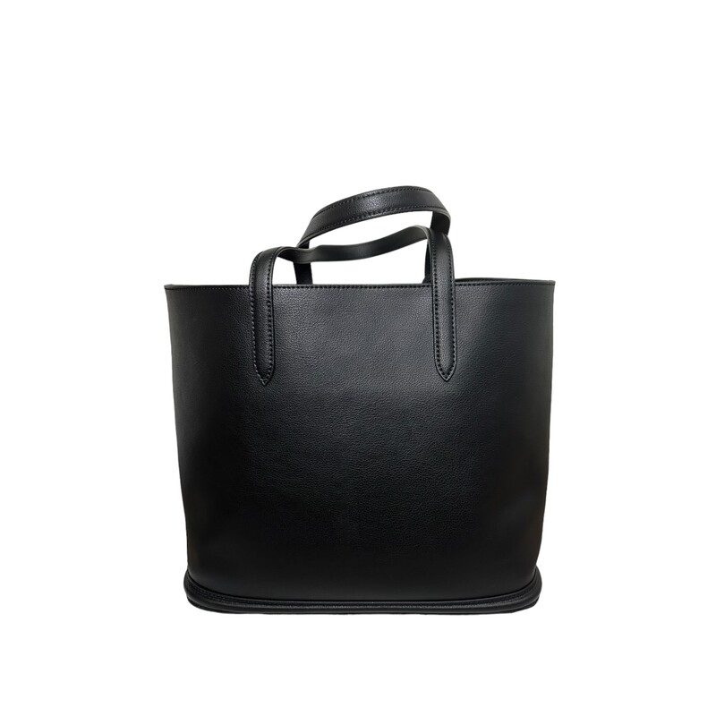 Mcqueen Black Tote, Black, Size: Small