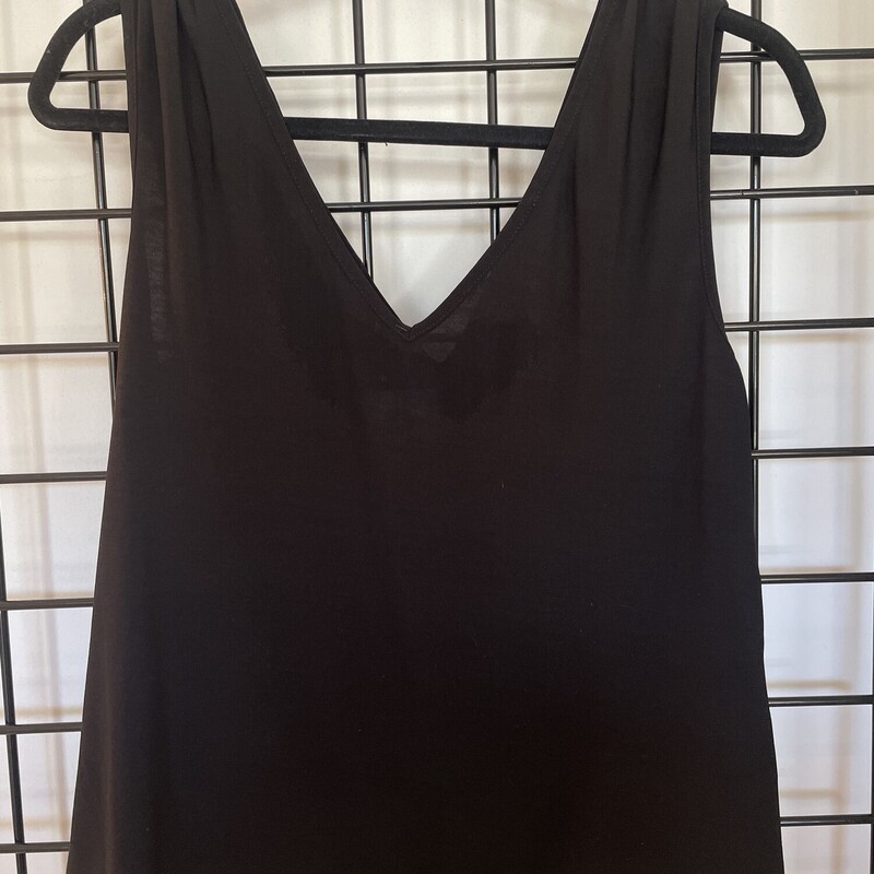 No Tag Top, Black, Size: L