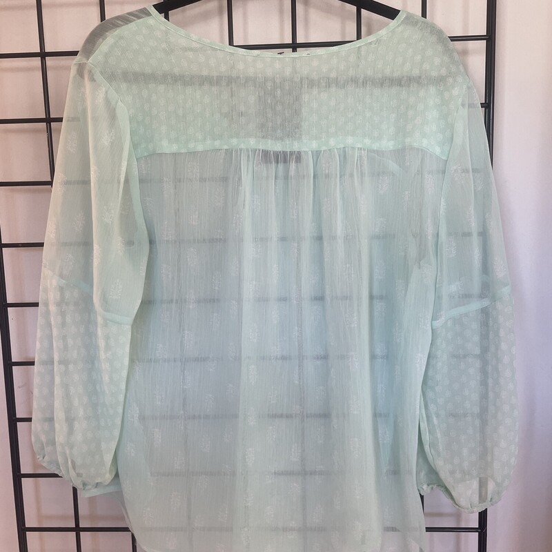 No Tag Top, Mint, Size: L