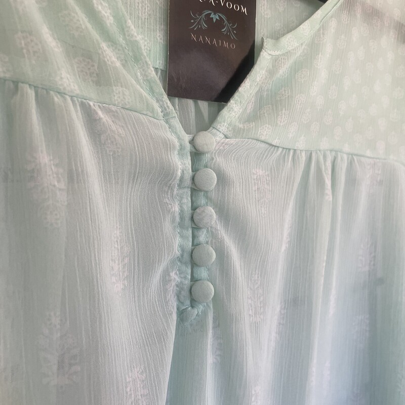 No Tag Top, Mint, Size: L