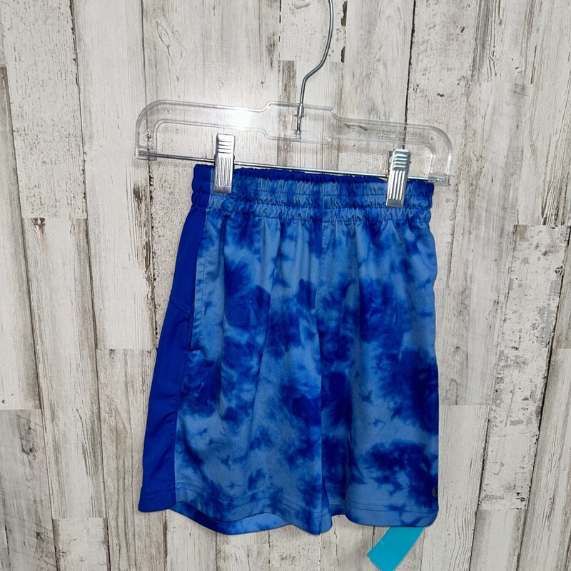 4/5 Blue Dye Shorts, Blue, Size: Boy 2T-4T