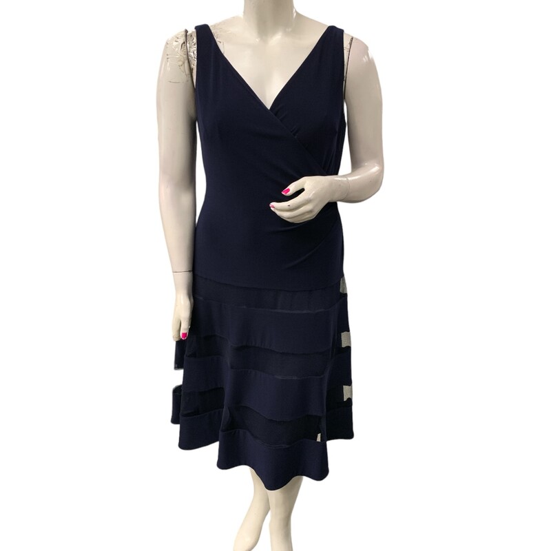 Ralph Lauren Dress S14, Navy, Size: XL