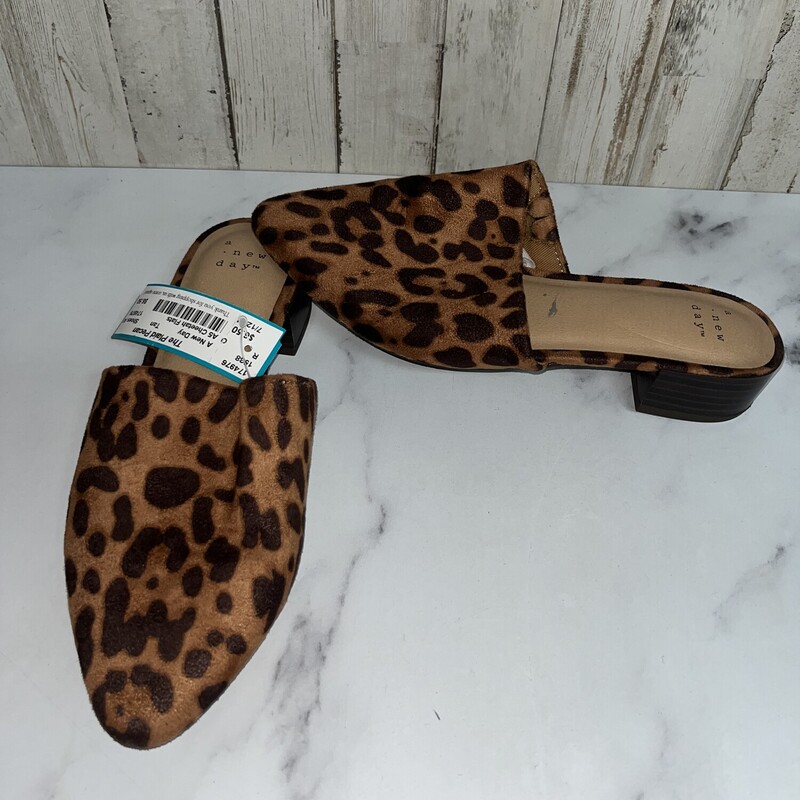 A5 Cheetah Flats, Tan, Size: Shoes A5