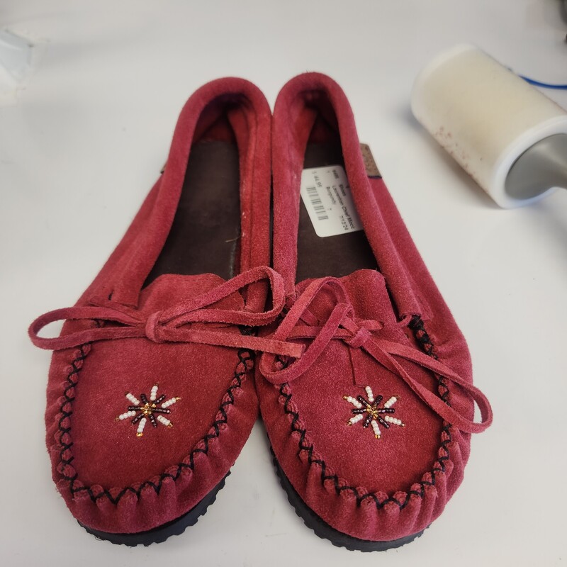 Laurentian Chief Moccasin, Burgundy, Size: 7
original price $119