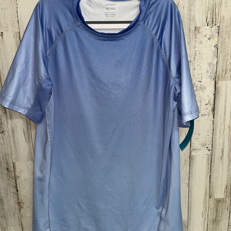 14 Blue Ombre Tee, Blue, Size: Boy 10 Up