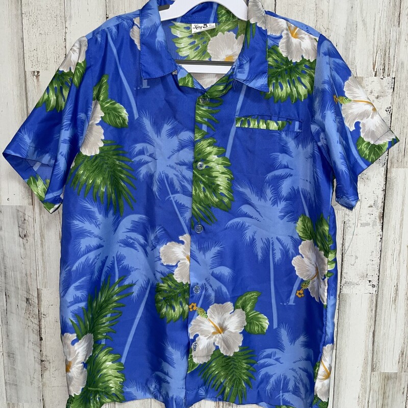 12 Blue Tropical Shirt