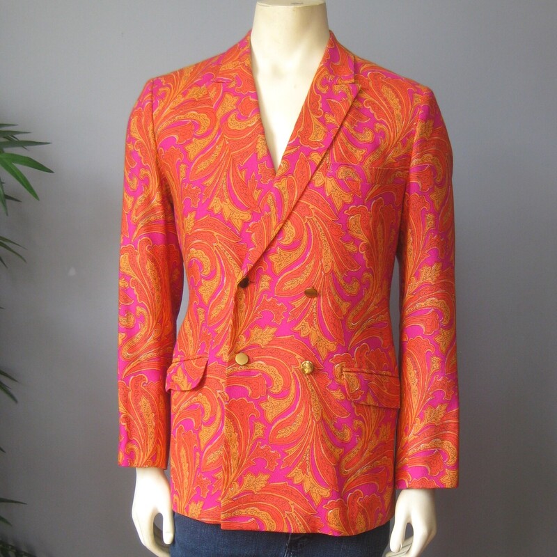 Mens 1960s Bespoke Paisle