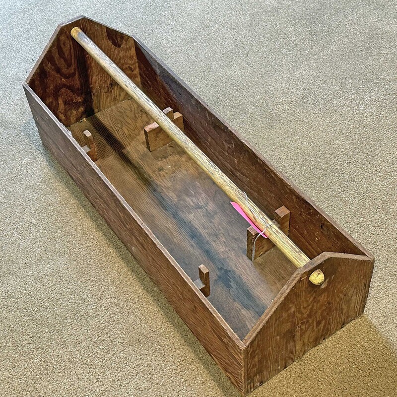 Old Wooden Toolbox
32 In x 11 In x 11 In.