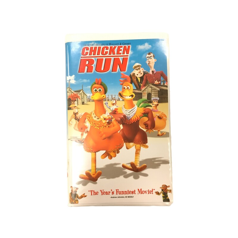 Chicken Run, Vhs, Size: -

Located at Pipsqueak Resale Boutique inside the Vancouver Mall or online at:

#resalerocks #pipsqueakresale #vancouverwa #portland #reusereducerecycle #fashiononabudget #chooseused #consignment #savemoney #shoplocal #weship #keepusopen #shoplocalonline #resale #resaleboutique #mommyandme #minime #fashion #reseller

All items are photographed prior to being steamed. Cross posted, items are located at #PipsqueakResaleBoutique, payments accepted: cash, paypal & credit cards. Any flaws will be described in the comments. More pictures available with link above. Local pick up available at the #VancouverMall, tax will be added (not included in price), shipping available (not included in price, *Clothing, shoes, books & DVDs for $6.99; please contact regarding shipment of toys or other larger items), item can be placed on hold with communication, message with any questions. Join Pipsqueak Resale - Online to see all the new items! Follow us on IG @pipsqueakresale & Thanks for looking! Due to the nature of consignment, any known flaws will be described; ALL SHIPPED SALES ARE FINAL. All items are currently located inside Pipsqueak Resale Boutique as a store front items purchased on location before items are prepared for shipment will be refunded.