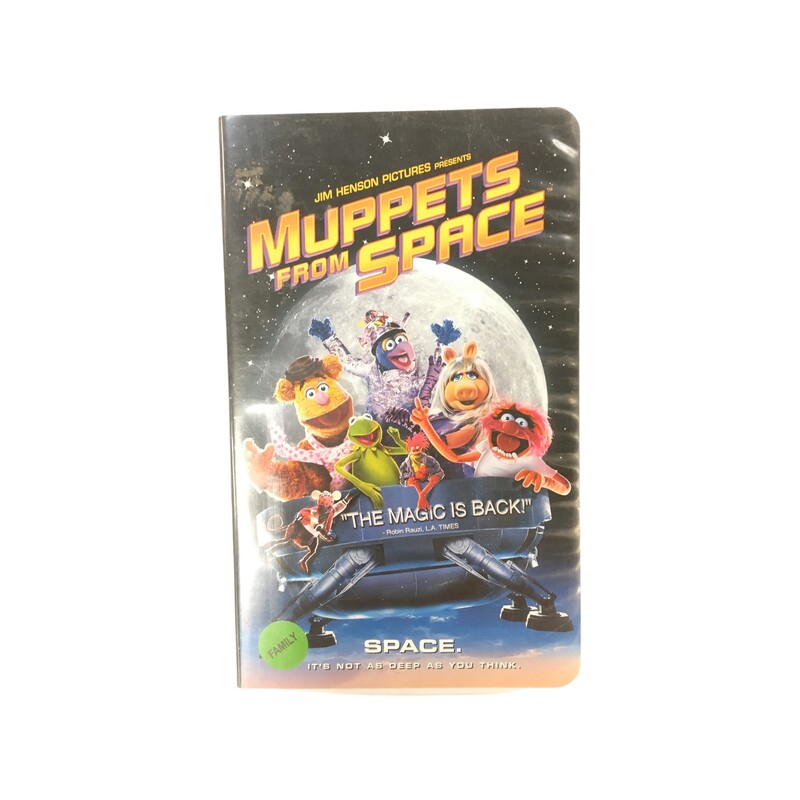 Muppets From Space, Vhs, Size: -

Located at Pipsqueak Resale Boutique inside the Vancouver Mall or online at:

#resalerocks #pipsqueakresale #vancouverwa #portland #reusereducerecycle #fashiononabudget #chooseused #consignment #savemoney #shoplocal #weship #keepusopen #shoplocalonline #resale #resaleboutique #mommyandme #minime #fashion #reseller

All items are photographed prior to being steamed. Cross posted, items are located at #PipsqueakResaleBoutique, payments accepted: cash, paypal & credit cards. Any flaws will be described in the comments. More pictures available with link above. Local pick up available at the #VancouverMall, tax will be added (not included in price), shipping available (not included in price, *Clothing, shoes, books & DVDs for $6.99; please contact regarding shipment of toys or other larger items), item can be placed on hold with communication, message with any questions. Join Pipsqueak Resale - Online to see all the new items! Follow us on IG @pipsqueakresale & Thanks for looking! Due to the nature of consignment, any known flaws will be described; ALL SHIPPED SALES ARE FINAL. All items are currently located inside Pipsqueak Resale Boutique as a store front items purchased on location before items are prepared for shipment will be refunded.