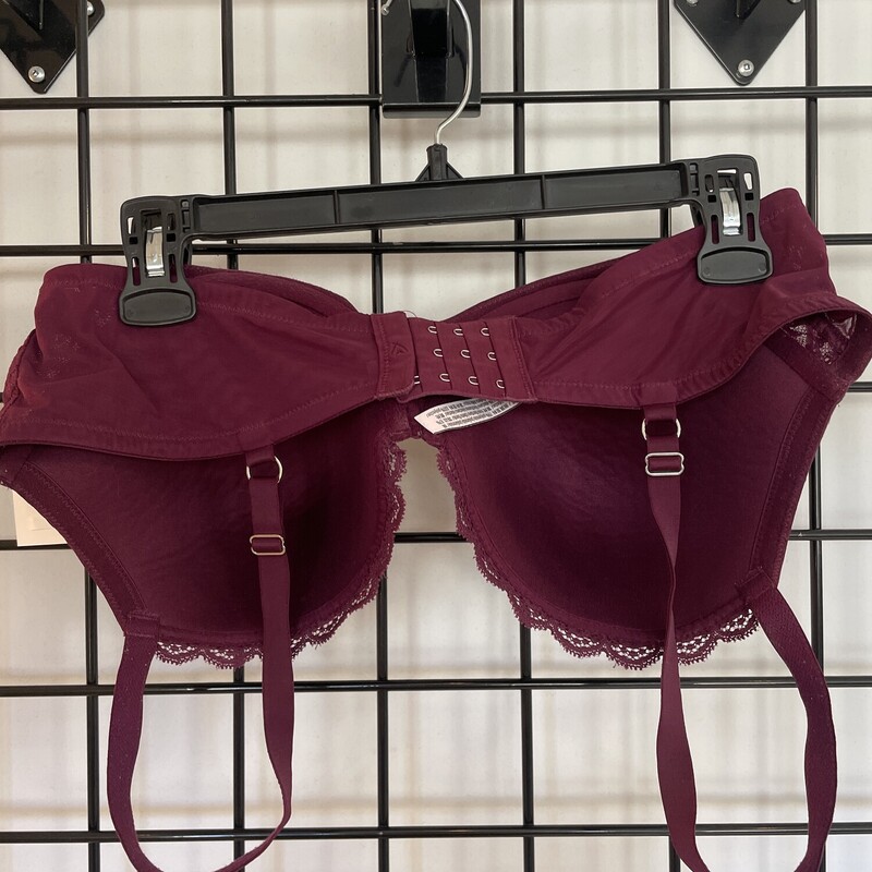 Victoria Secret, Burgundy, Size: 38DD