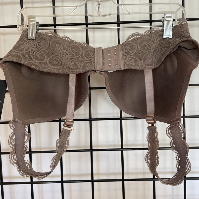 Aeerie Bra, Taupe, Size: 38DD