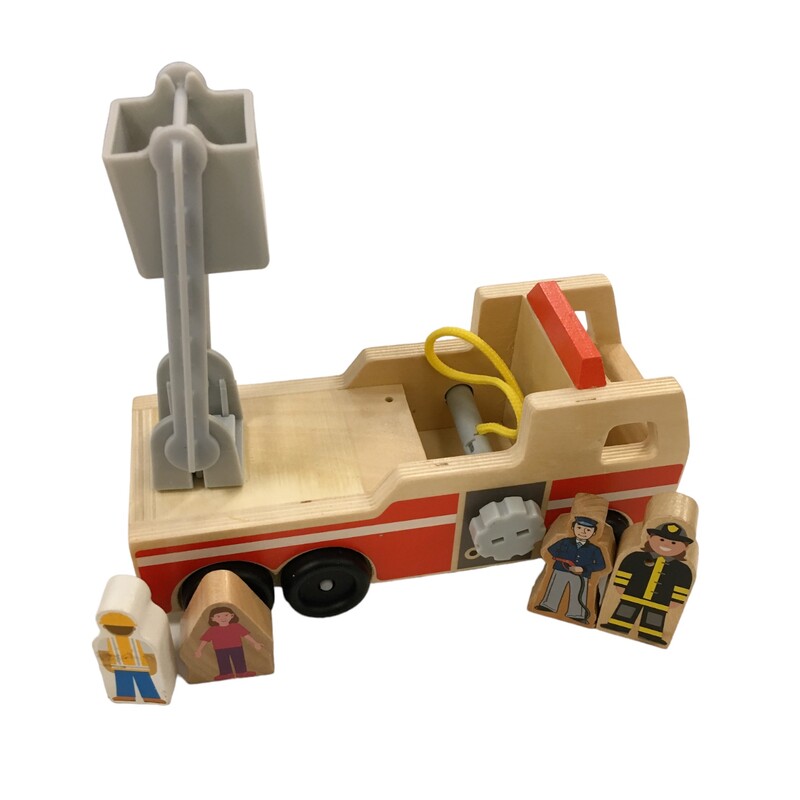 Wood Firetruck