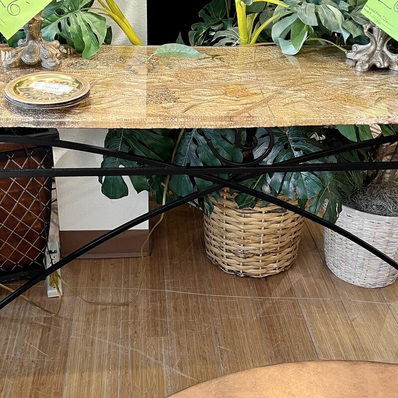 Console/Sofa Table, Glass,<br />
Size: 59x18x31
