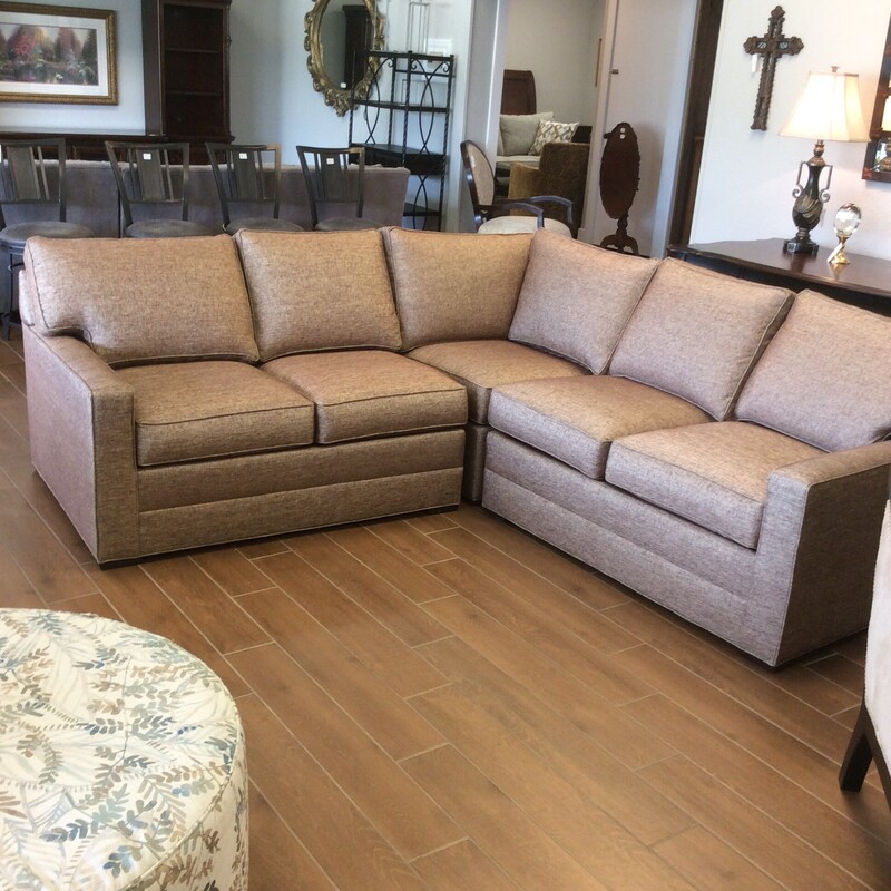 Ethan Allen Sectional, Rustic, Size: 87x87