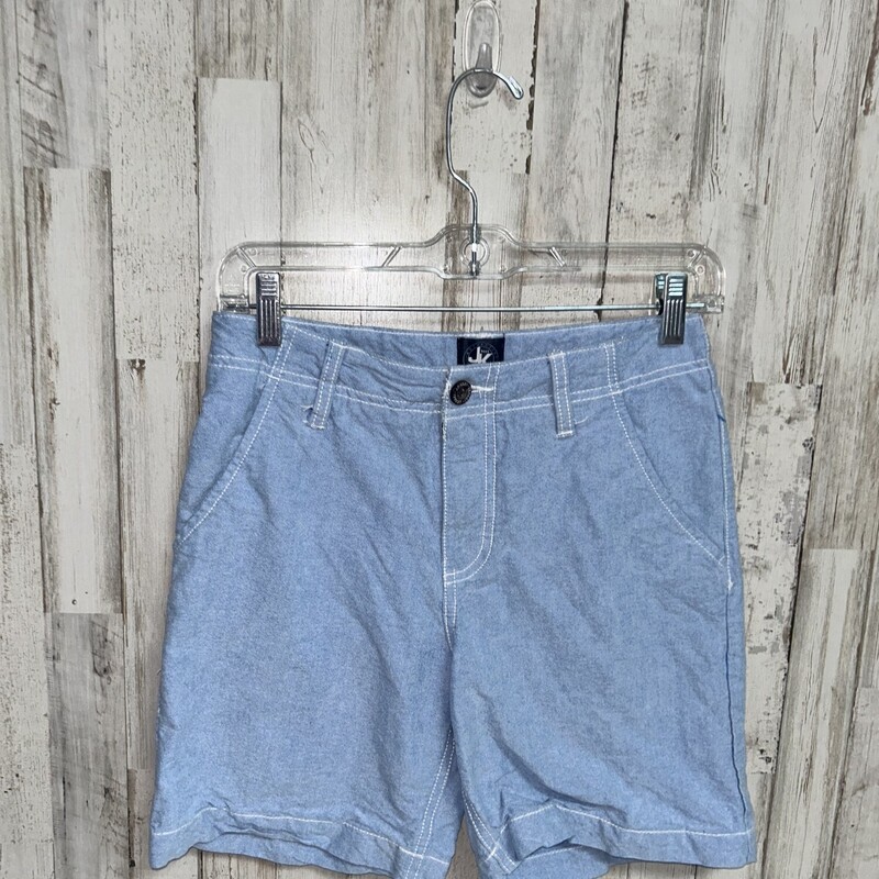 14 Chambray Style Shorts, Blue