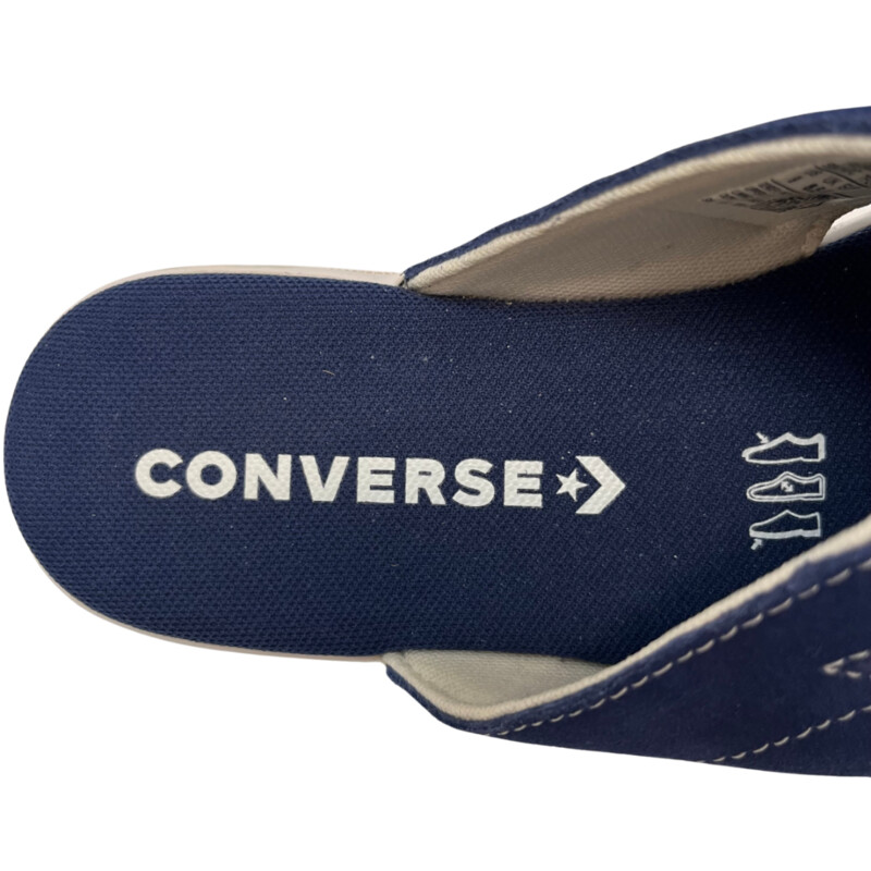 NEW Converse One Star Slide Sandals
Navy and White
Size: 9