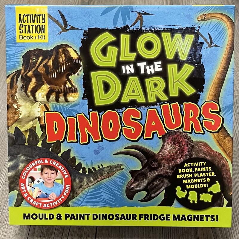 Glow In The Dark Dinosaur, Multi, Size: None
NEW!