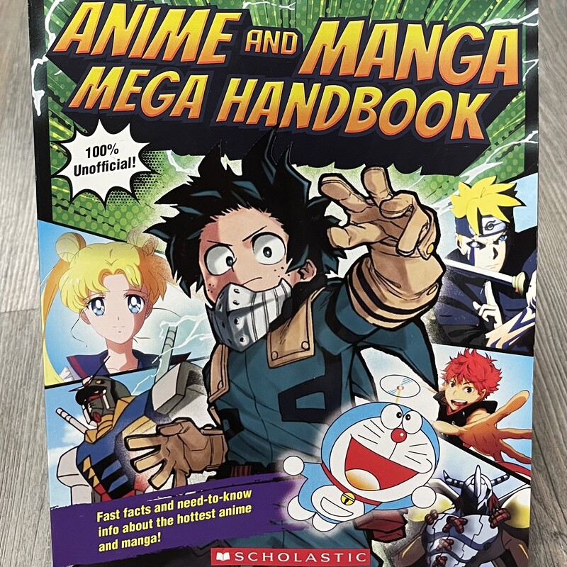 Anime And Manga Mega Handbook
 Multi, Size: Paperback