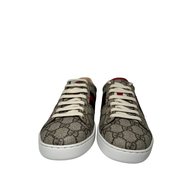 Gucci GG Ace Monogram

Size: 39.5

New in box