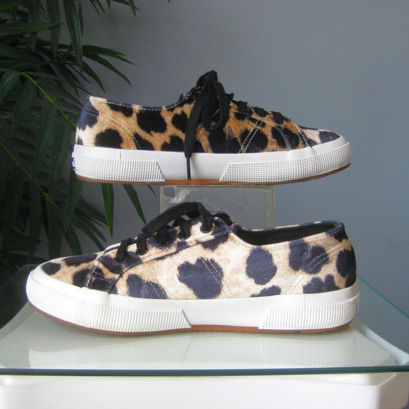 Superga Vlvt Animal Prnt