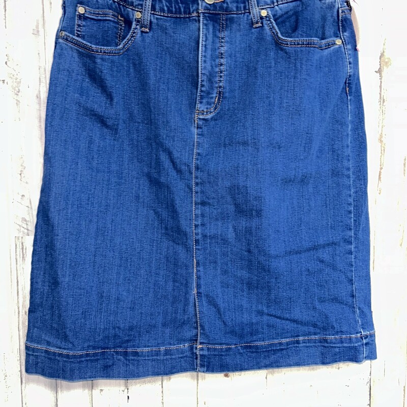Sz14 Denim Skirt, Blue, Size: Ladies XL